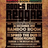“REGGAE IN THE ROOM CHRISTMAS AFTER PARTY” featuring Spred the Dub, Fireside Prophets, Marijah & The Reggae All Stars